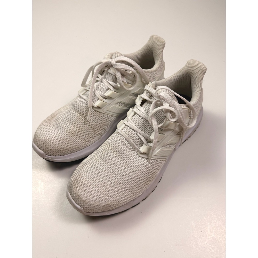 Adidas UltimaShow Running Walking Shoes White Grey Lightweight Size 7.5